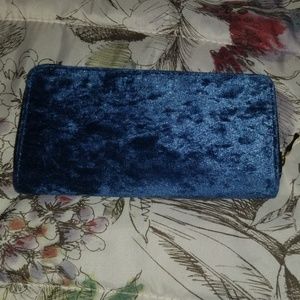 Blue wallet